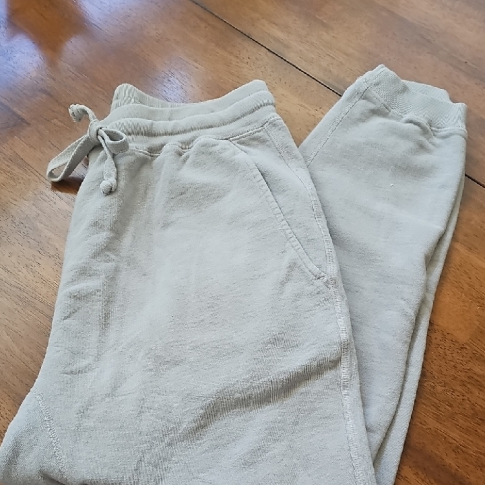 TKEES Gray Sweatpants Relaxed Fit Joggers Size 2 (Medium) New Without Tags